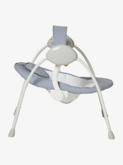 Balancelle Pliable Avec Arche De Jeux Vertbaudet Astro'Nef Gris Clair - Vertbaudet -Boutique Ergobaby balancelle pliable avec arche de jeux vertbaudet astronef 2