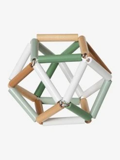 Balle D'éveil En Bois GREEN FOREST Beige - Vertbaudet