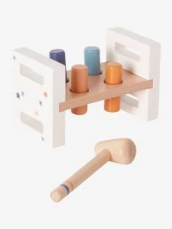 Banc à Marteler En Bois FSC® Multicolore - Vertbaudet -Boutique Ergobaby banc a marteler en bois fsc 2