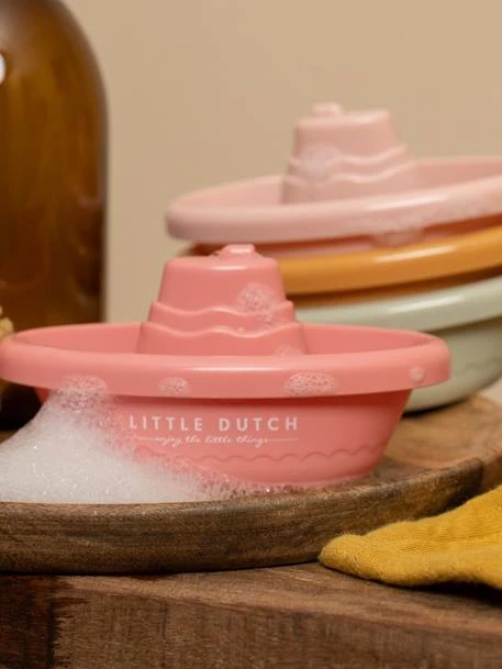 Bateaux De Bain à Empiler - LITTLE DUTCH Rose - Little Dutch 2 Bateaux De Bain à Empiler - LITTLE DUTCH Rose - Little Dutch – Image 2