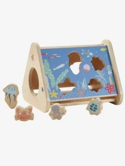 Boîte à Formes Des Animaux En Bois FSC® Multicolore - Vertbaudet -Boutique Ergobaby boite a formes des animaux en bois fsc 3