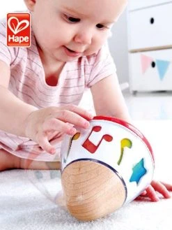 Boîte à Musique « tourne En Rond » HAPE Rouge - Hape -Boutique Ergobaby boite a musique tourne en rond hape 2