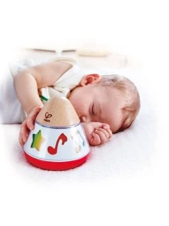 Boîte à Musique « tourne En Rond » HAPE Rouge - Hape -Boutique Ergobaby boite a musique tourne en rond hape 3