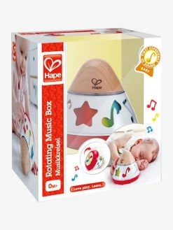 Boîte à Musique « tourne En Rond » HAPE Rouge - Hape -Boutique Ergobaby boite a musique tourne en rond hape 4