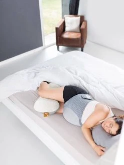 Ceinture De Sommeil BABYMOOV Dreambelt, Taille M/XL Gris - Babymoov -Boutique Ergobaby ceinture de sommeil babymoov dreambelt taille mxl 4