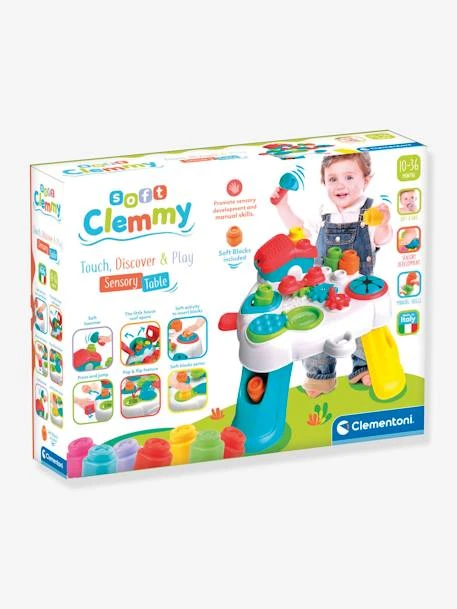 Clemmy - Table Sensorielle - CLEMENTONI Multicolore - Clementoni 2 Clemmy - Table Sensorielle - CLEMENTONI Multicolore - Clementoni – Image 2