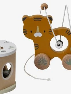 Coffret 3 Jeux D'éveil TANZANIE En Bois FSC® Orange - Vertbaudet -Boutique Ergobaby coffret 3 jeux deveil tanzanie en bois fsc 2