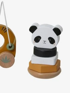 Coffret 3 Jeux D'éveil TANZANIE En Bois FSC® Orange - Vertbaudet -Boutique Ergobaby coffret 3 jeux deveil tanzanie en bois fsc 5