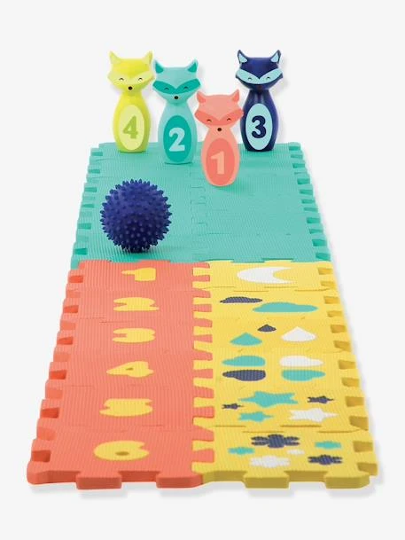 Coffret D'activités Tapis Quille Et Formes LUDI Multicolore - Ludi 2 Coffret D'activités Tapis Quille Et Formes LUDI Multicolore - Ludi – Image 2