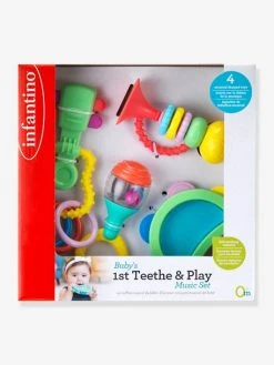 Coffret Musical Multi-texturé - INFANTINO Multicolor - Infantino -Boutique Ergobaby coffret musical multi texture infantino 4