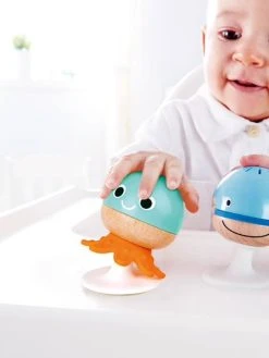 Coffret Sensoriel Multi-étapes - HAPE Orange - Hape -Boutique Ergobaby coffret sensoriel multi etapes hape 2