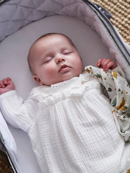 Couffin De Voyage Pliant VERTBAUDET Gris Chiné - Vertbaudet 3 Couffin De Voyage Pliant VERTBAUDET Gris Chiné - Vertbaudet – Image 3