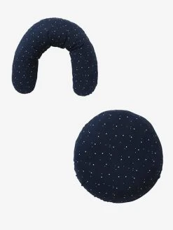 Coussin D'allaitement évolutif VERTBAUDET Marine étoilé - Vertbaudet -Boutique Ergobaby coussin dallaitement evolutif vertbaudet 4