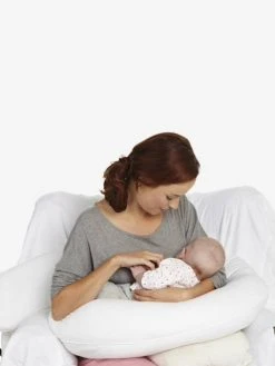 Coussin D'allaitement VERTBAUDET Blanc - Vertbaudet -Boutique Ergobaby coussin dallaitement vertbaudet 2