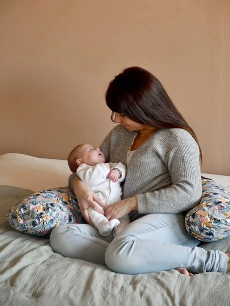 Coussin De Maternité Et D'allaitement BEABA Big Flopsy Gris - Beaba 4 Coussin De Maternité Et D'allaitement BEABA Big Flopsy Gris - Beaba – Image 4