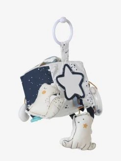 Cube D'activités à Suspendre CÉLESTE Bleu - Vertbaudet -Boutique Ergobaby cube dactivites a suspendre celeste 5