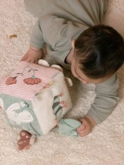 Cube D'activités Flowers - LITTLE DUTCH Rose - Little Dutch 6 Cube D'activités Flowers - LITTLE DUTCH Rose - Little Dutch -Boutique Ergobaby cube dactivites flowers little dutch 2