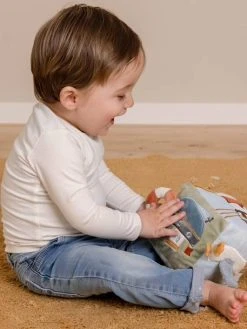 Cube D'Éveil Mouette Sailors Bay - LITTLE DUTCH Bleu Grisé - Little Dutch -Boutique Ergobaby cube deveil mouette sailors bay little dutch 3