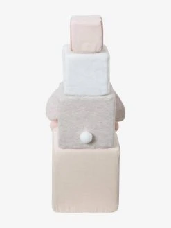 Cubes En Tissu GRENIER Beige - Vertbaudet 10 Cubes En Tissu GRENIER Beige - Vertbaudet -Boutique Ergobaby cubes en tissu grenier 4