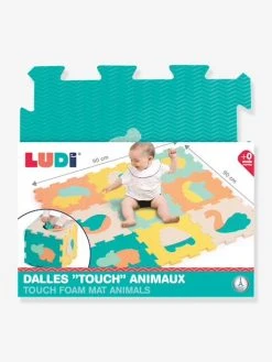 Dalles Animaux Touch LUDI Multicolore - Ludi -Boutique Ergobaby dalles animaux touch ludi 3