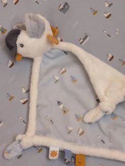 Doudou Carré Mouette - Sailors Bay - LITTLE DUTCH Bleu Grisé - Little Dutch 7 Doudou Carré Mouette - Sailors Bay - LITTLE DUTCH Bleu Grisé - Little Dutch -Boutique Ergobaby doudou carre mouette sailors bay little dutch 3