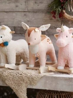 Faon à Bascule En Bois FSC® Multicolore - Vertbaudet -Boutique Ergobaby faon a bascule en bois fsc 3