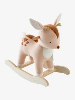 Faon à Bascule En Bois FSC® Multicolore - Vertbaudet -Boutique Ergobaby faon a bascule en bois fsc 5