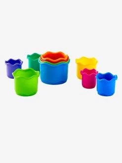 Gobelets De Bain En Plastique à Empiler Multicolore - Vertbaudet -Boutique Ergobaby gobelets de bain en plastique a empiler 2
