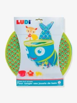 Grand Filet De Bain Poisson LUDI Bleu - Ludi -Boutique Ergobaby grand filet de bain poisson ludi 2