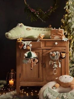 Grande Peluche D'activités Crocodile Vert - Vertbaudet -Boutique Ergobaby grande peluche dactivites crocodile 2