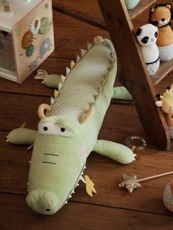 Grande Peluche D'activités Crocodile Vert - Vertbaudet -Boutique Ergobaby grande peluche dactivites crocodile 3
