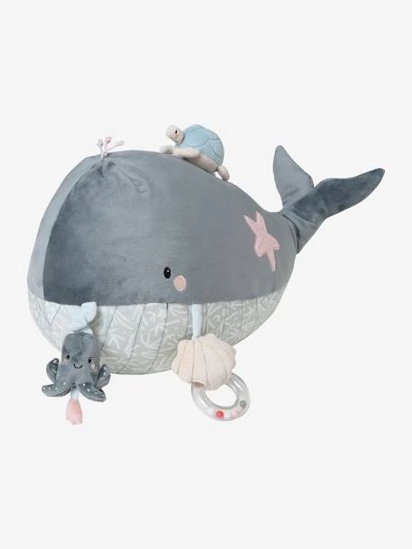 Grande Peluche D'activités SOUS L'OCÉAN Gris - Vertbaudet 2 Grande Peluche D'activités SOUS L'OCÉAN Gris - Vertbaudet – Image 2