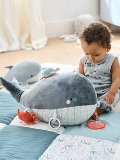 Grande Peluche D'activités SOUS L'OCÉAN Gris - Vertbaudet 6 Grande Peluche D'activités SOUS L'OCÉAN Gris - Vertbaudet -Boutique Ergobaby grande peluche dactivites sous locean 2