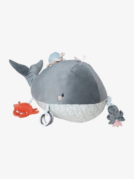 Grande Peluche D'activités SOUS L'OCÉAN Gris - Vertbaudet 1 Grande Peluche D'activités SOUS L'OCÉAN Gris - Vertbaudet