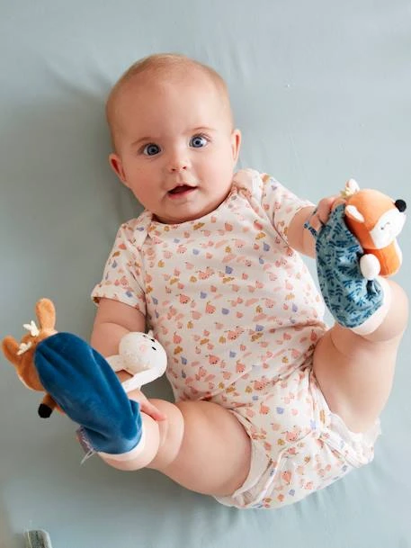 Hochets Mains Et Pieds Forêt Enchantée Multicolore - Vertbaudet 2 Hochets Mains Et Pieds Forêt Enchantée Multicolore - Vertbaudet – Image 2
