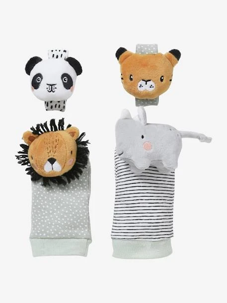 Hochets Mains Et Pieds TANZANIE Multicolore - Vertbaudet 1 Hochets Mains Et Pieds TANZANIE Multicolore - Vertbaudet