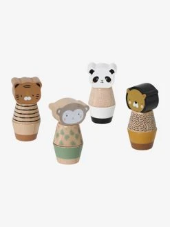 Jeu Des Animaux à Visser En Bois FSC® Multicolore - Tanzanie - Vertbaudet -Boutique Ergobaby jeu des animaux a visser en bois fsc 4