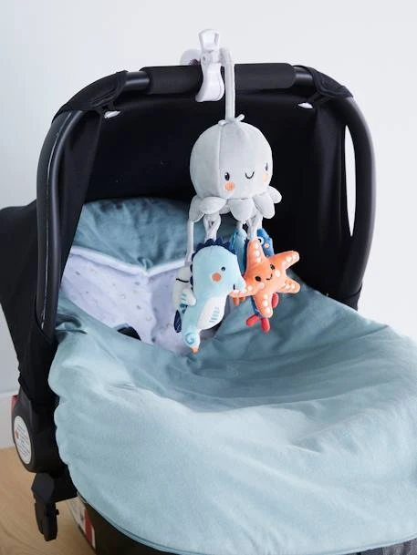 Jouet D'éveil Avec Pince Eau Salée Gris - Vertbaudet 2 Jouet D'éveil Avec Pince Eau Salée Gris - Vertbaudet – Image 2