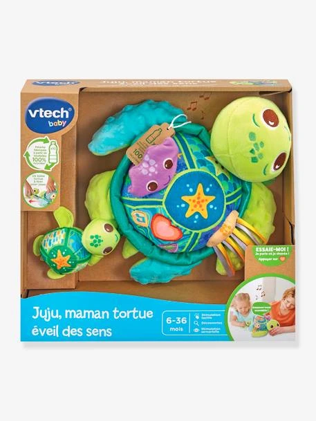 Juju, Maman Tortue éveil Des Sens - VTECH Multicolore - Toutes Les Marques 2 Juju, Maman Tortue éveil Des Sens - VTECH Multicolore - Toutes Les Marques – Image 2