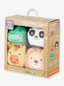 Les Dooballs - Set De 4 Balles Doudous - BABYTOLOVE Multicolore - 353 8 Les Dooballs - Set De 4 Balles Doudous - BABYTOLOVE Multicolore - 353 -Boutique Ergobaby les dooballs set de 4 balles doudous babytolove 2