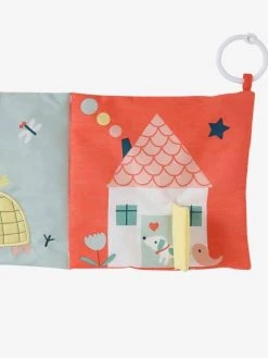 Livre D'éveil Accordéon Géant CROQUE LA VIE Rouge - Vertbaudet -Boutique Ergobaby livre deveil accordeon geant croque la vie 3