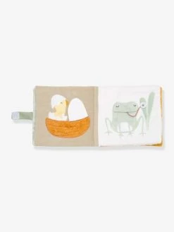 Livre D'Eveil Little Goose - LITTLE DUTCH Vert - Little Dutch -Boutique Ergobaby livre deveil little goose little dutch 5