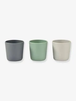 Lot De 3 Verres En Silicone BEABA Multicolore - Beaba -Boutique Ergobaby lot de 3 verres en silicone beaba 3