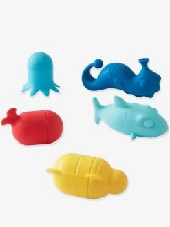 Lot De 5 Aspergeurs De Bain Silicone Lavables Multicolore - Vertbaudet -Boutique Ergobaby lot de 5 aspergeurs de bain silicone lavables 2