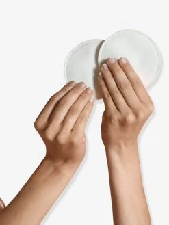 Lot De 6 Coussinets D'allaitement En Coton CARRIWELL Blanc - Carriwell 8 Lot De 6 Coussinets D'allaitement En Coton CARRIWELL Blanc - Carriwell -Boutique Ergobaby lot de 6 coussinets dallaitement en coton carriwell 2