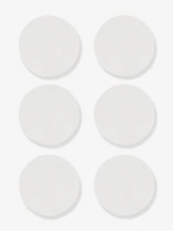 Lot De 6 Coussinets D'allaitement En Coton CARRIWELL Blanc - Carriwell