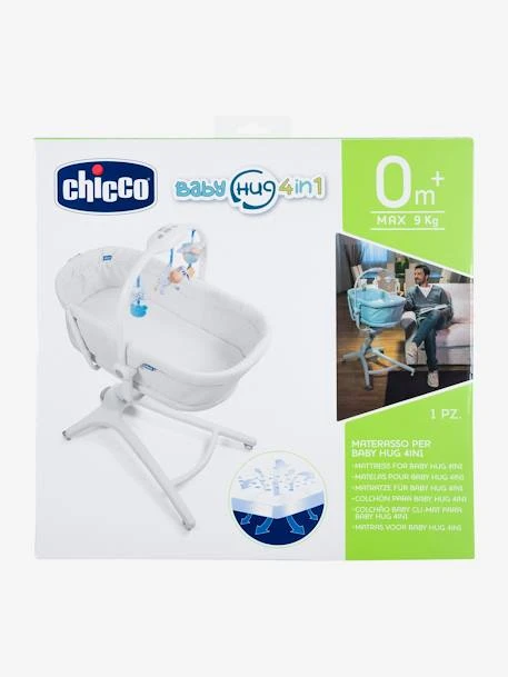 Matelas Pour Baby Hug 4 En 1 CHICCO Blanc - Chicco 2 Matelas Pour Baby Hug 4 En 1 CHICCO Blanc - Chicco – Image 2