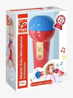 Micro à Résonance HAPE Rouge - Hape -Boutique Ergobaby micro a resonance hape 2