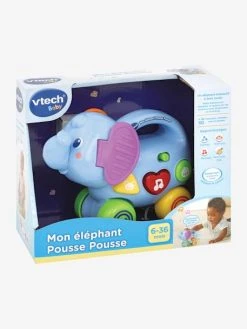 Mon éléphant Pousse Pousse VTECH Multicolore - Toutes Les Marques 7 Mon éléphant Pousse Pousse VTECH Multicolore - Toutes Les Marques -Boutique Ergobaby mon elephant pousse pousse vtech 3
