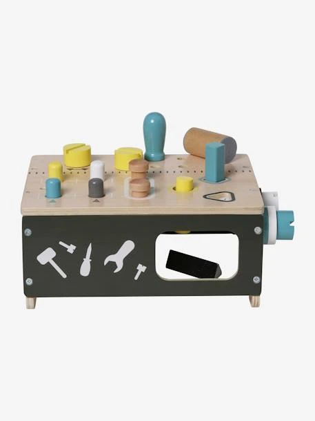 Mon Premier établi En Bois FSC® Multicolore - Vertbaudet 1 Mon Premier établi En Bois FSC® Multicolore - Vertbaudet
